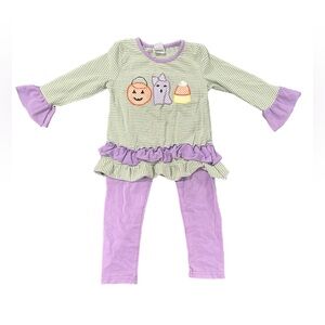Carter's Green and Purple Kids Matching Set